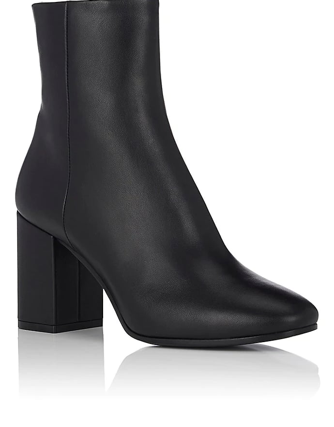 Selena Gomez Black Balenciaga Boots | POPSUGAR Fashion