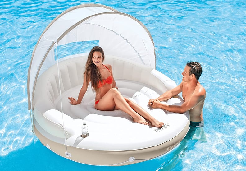 A Pool Float With a Canopy