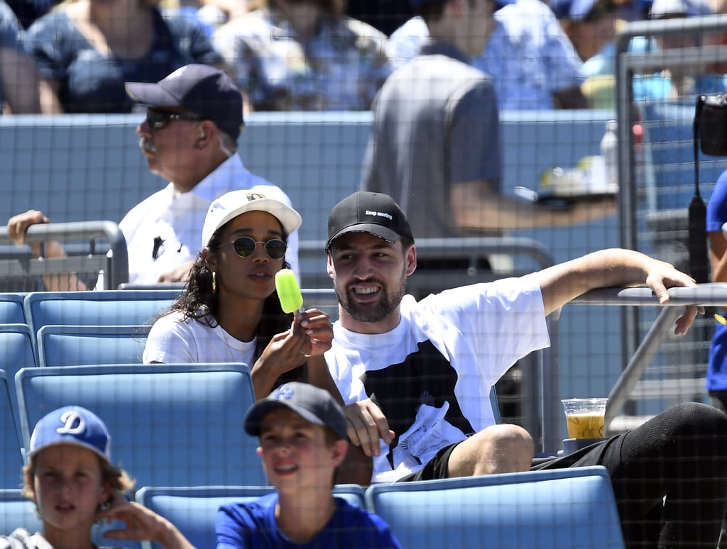 Laura Harrier and Klay Thompson's Cutest Pictures