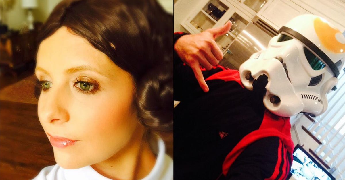 Sarah Michelle Gellar's Princess Leia Halloween Costume POPSUGAR