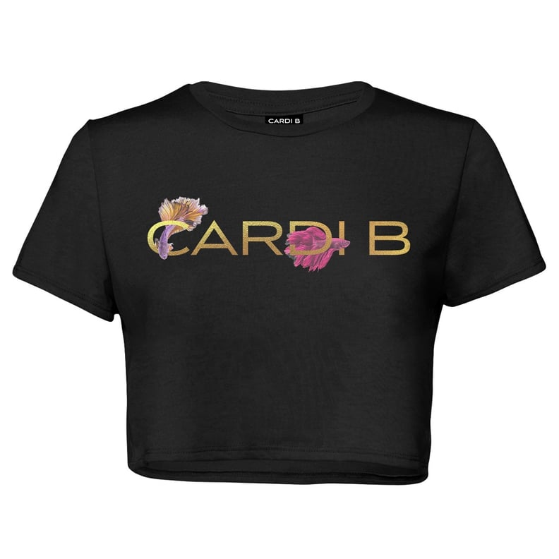 Cardi B Logo Crop Top