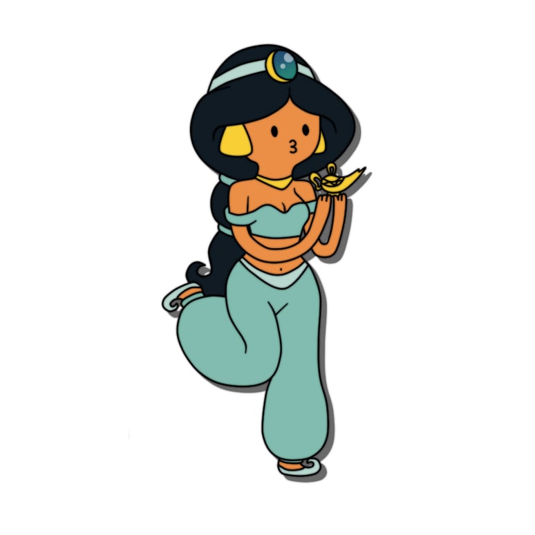 Adventure Time Jasmine Disney Princess Art Popsugar Love And Sex Photo 71