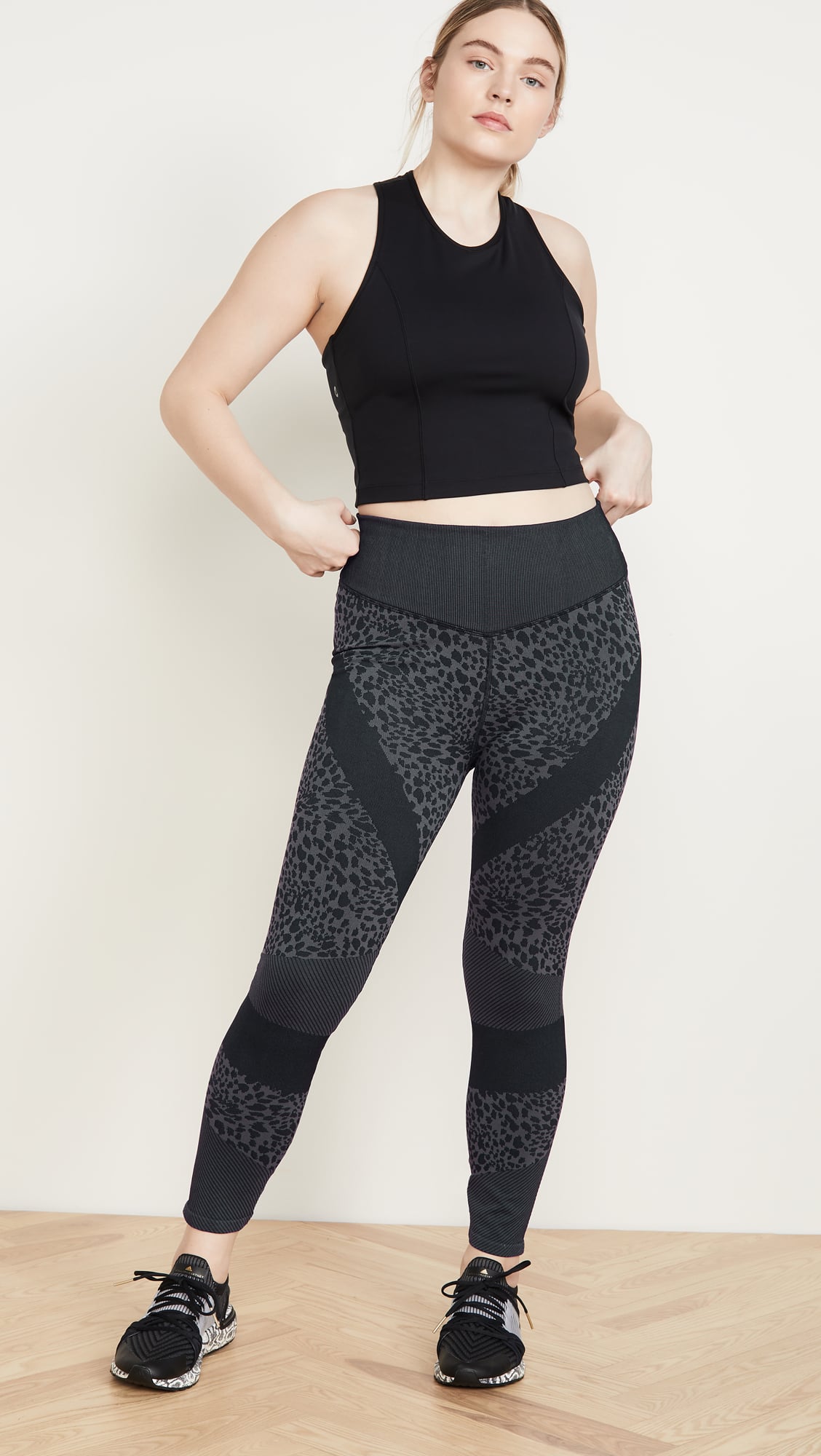 animal print workout leggings