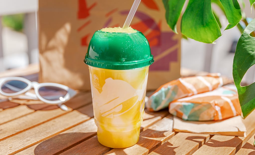 Taco Bell's Pineapple Whip Freeze and TieDye Freeze Drinks POPSUGAR