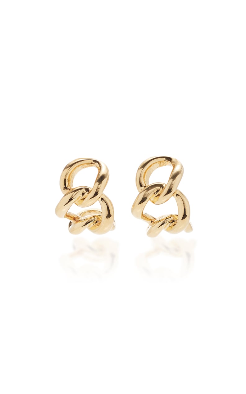 Gold-Tone Hoop Earrings by Isabel Lennse