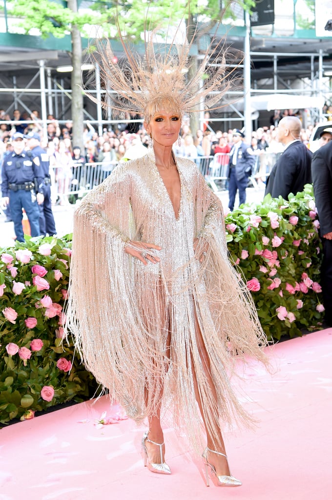 Celine Dion Oscar de la Renta Dress at the 2019 Met Gala