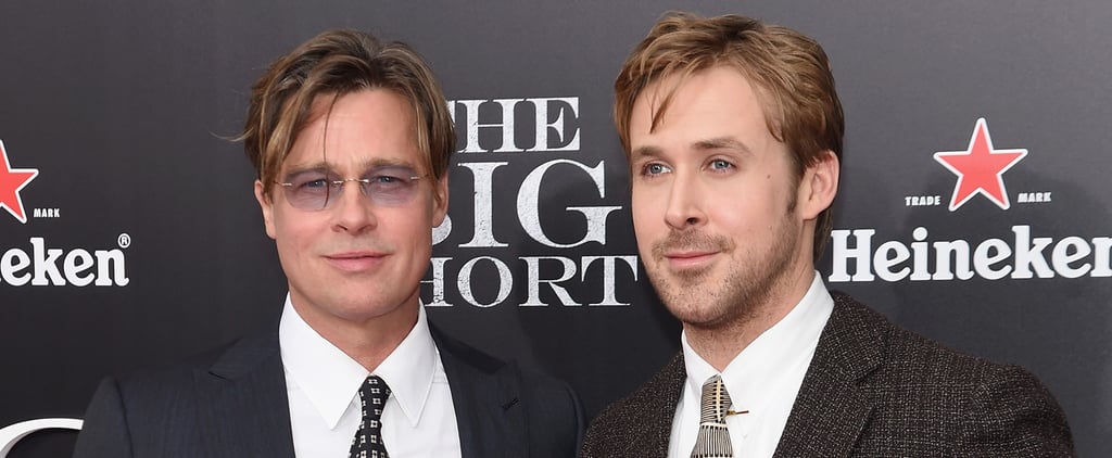 Brad Pitt and Ryan Gosling at The Big Short NY Premiere