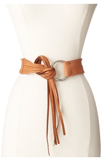 Frye Leather Fringe Belt ($158) | Fringe Clothing For Spring | POPSUGAR ...