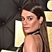 Lea Michele Makeup and Hair Grammys 2017