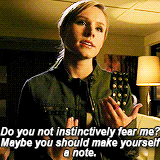 When She's Terrifying . . .