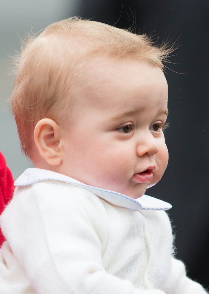 George's arrival in New Zealand on April 7.