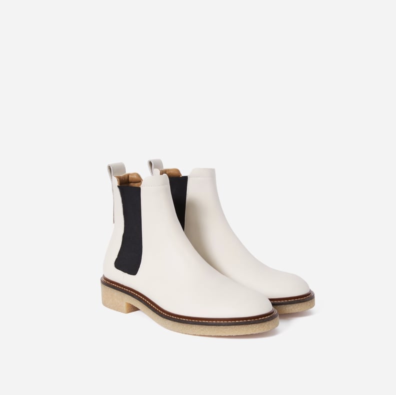 Best Leather Chelsea Boots For Women: Everlane The Italian Leather Chelsea Boot