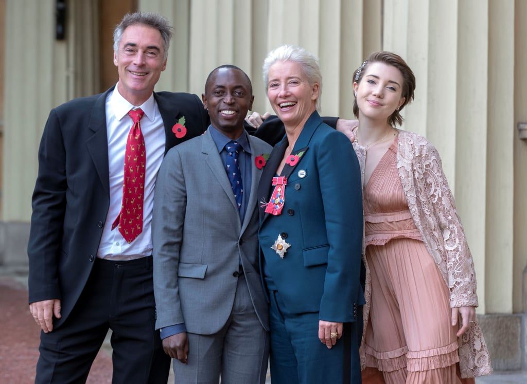 Emma Thompson Investiture Sneakers November 2018