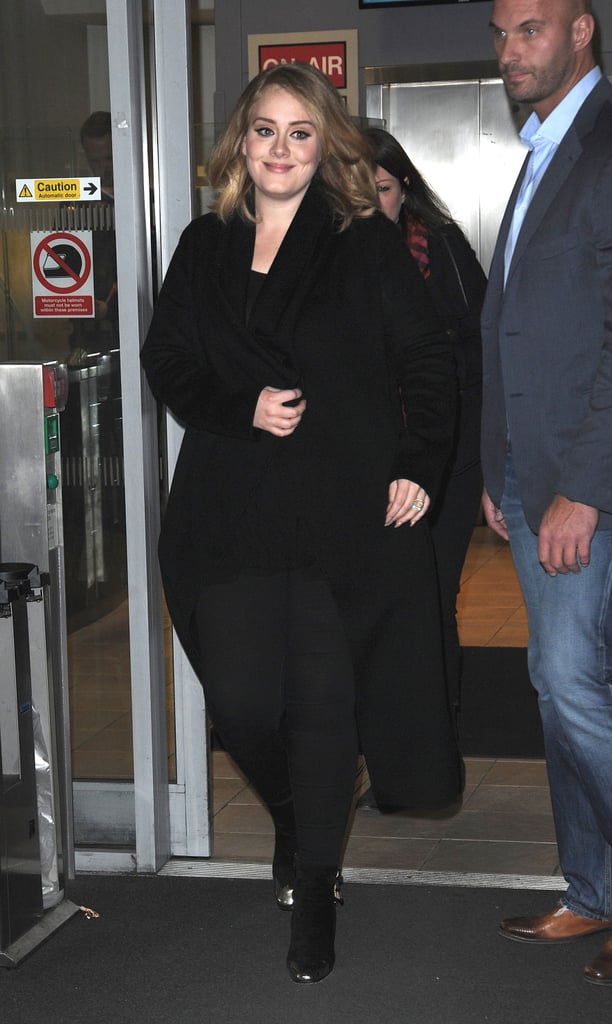 Adele Out in London October 2015