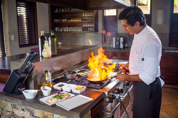 As if the rental's amenities weren't spectacular enough, the estate chef also cooks farm-to-table meals.