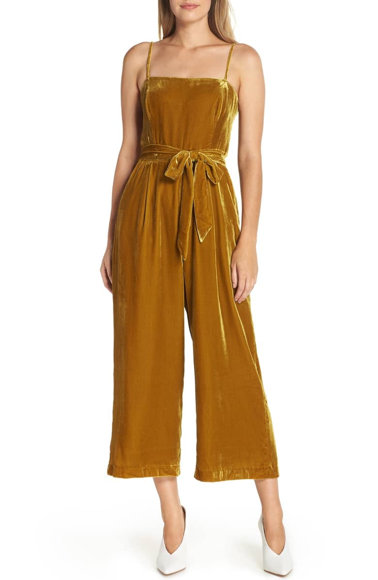 J crew yellow jumpsuit sales