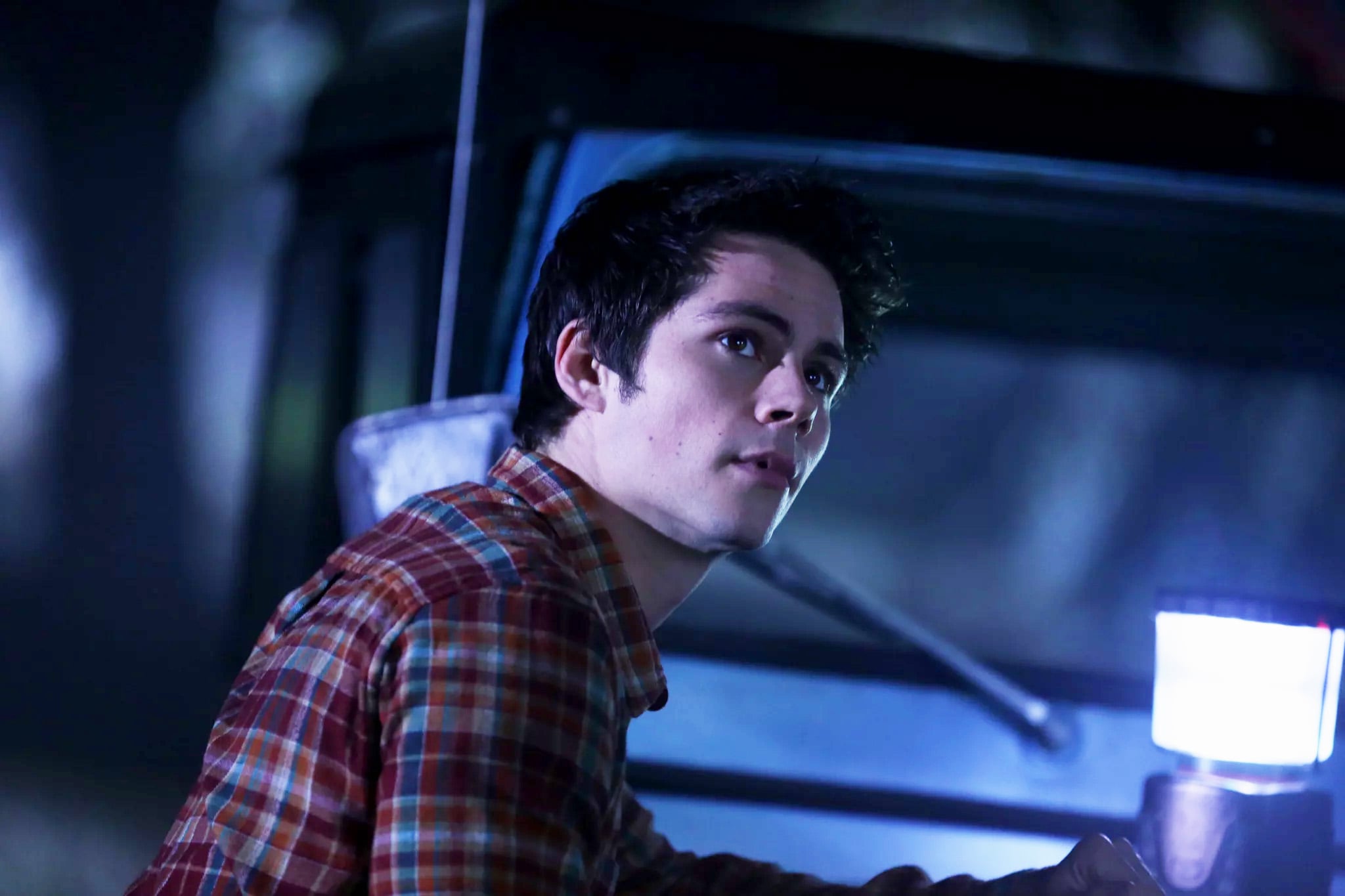 TEEN WOLF, Dylan O' brien，《夜之生物》(第五季，第五集)501, 2015年6月29日播出)。图片:MTV /提供:埃弗雷特收藏