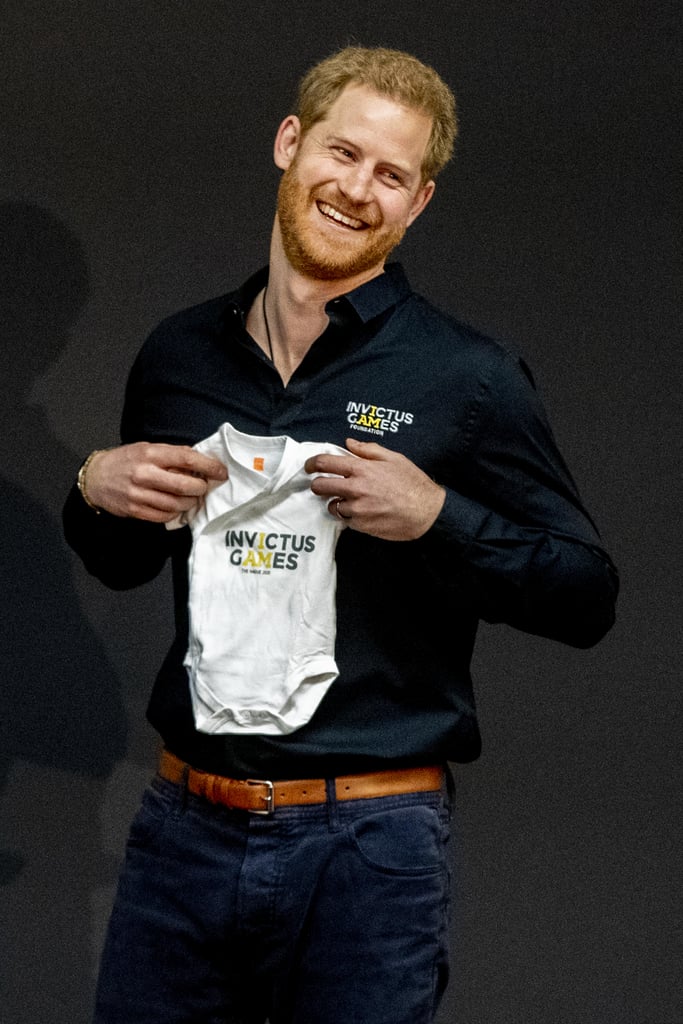 Prince Harry's "Daddy" Jacket in the Netherlands May 2019