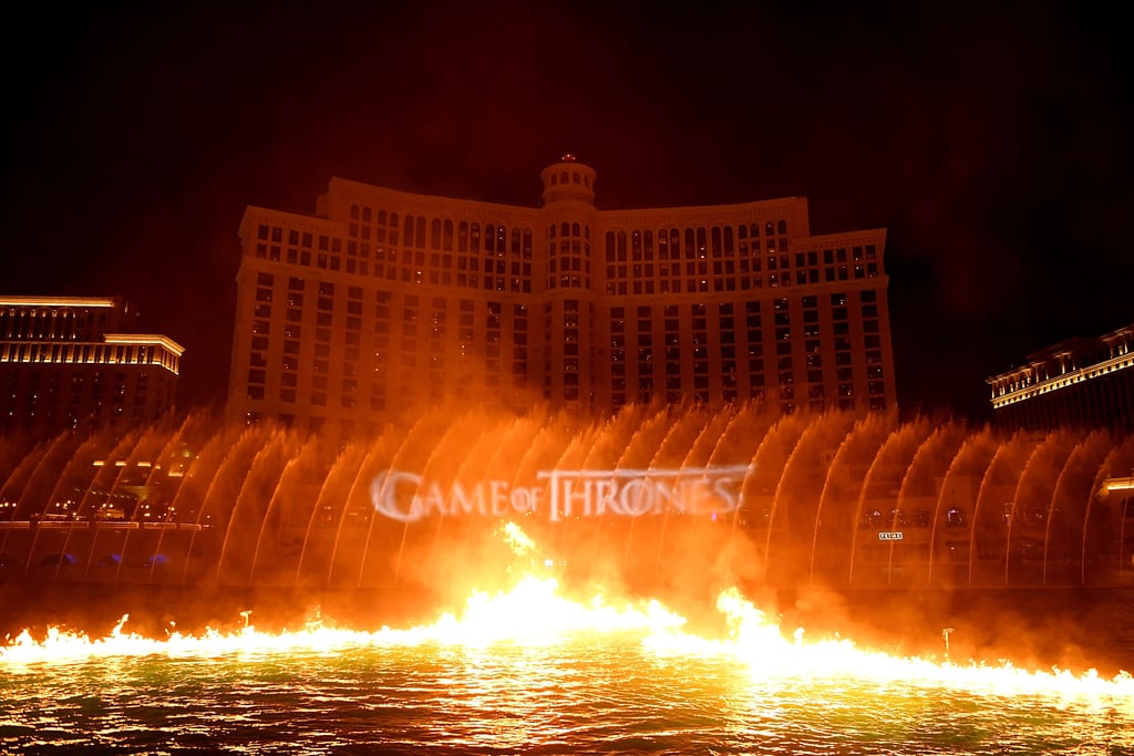 Game of Thrones Fountain Show Las Vegas 2019 Video