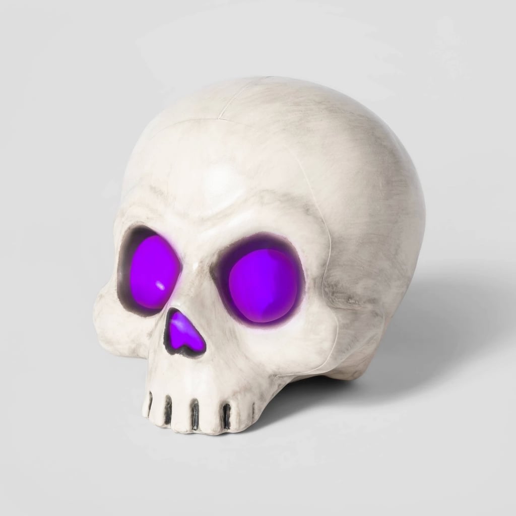 Colour Changing Light-Up Skull