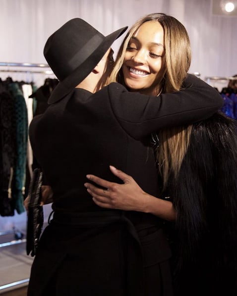"Reunited again Gorgeous @officialjdunn is READY for #HMBALMAINATION! How about you?"