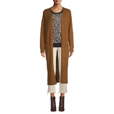Scoop Patch Pocket Duster Cardigan Sweater