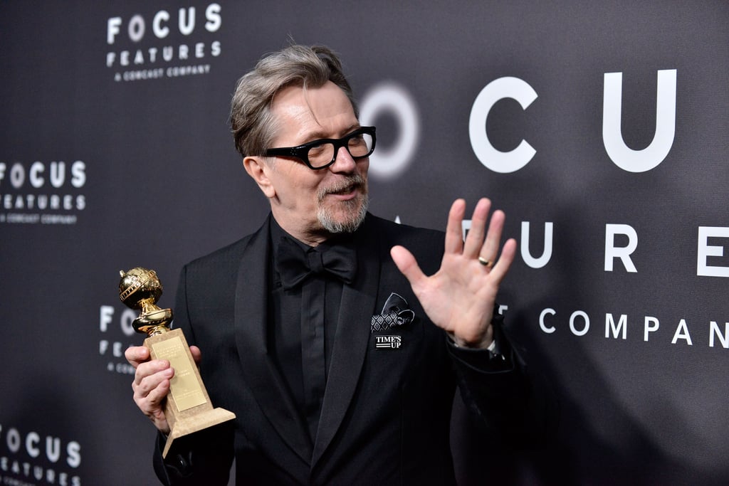 Gary Oldman and Family at the Golden Globes 2018