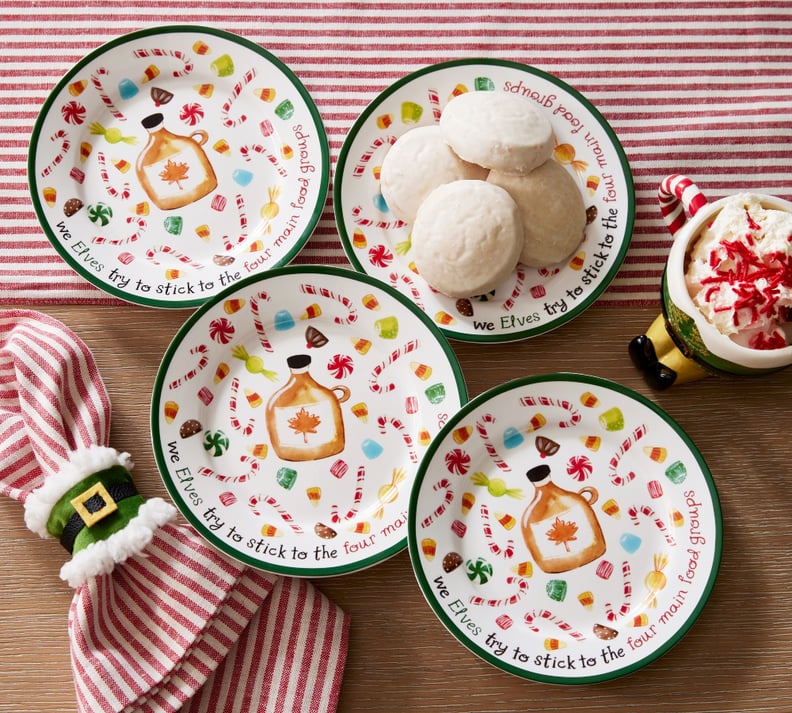 "Elf"-Inspired Appetizer Plates From Pottery Barn