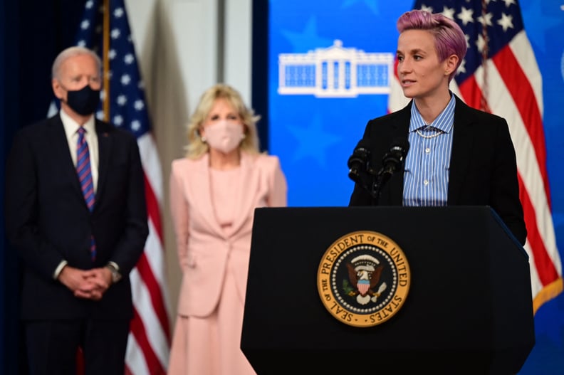 Megan Rapinoe Is an Outspoken Supporter of Equal Pay