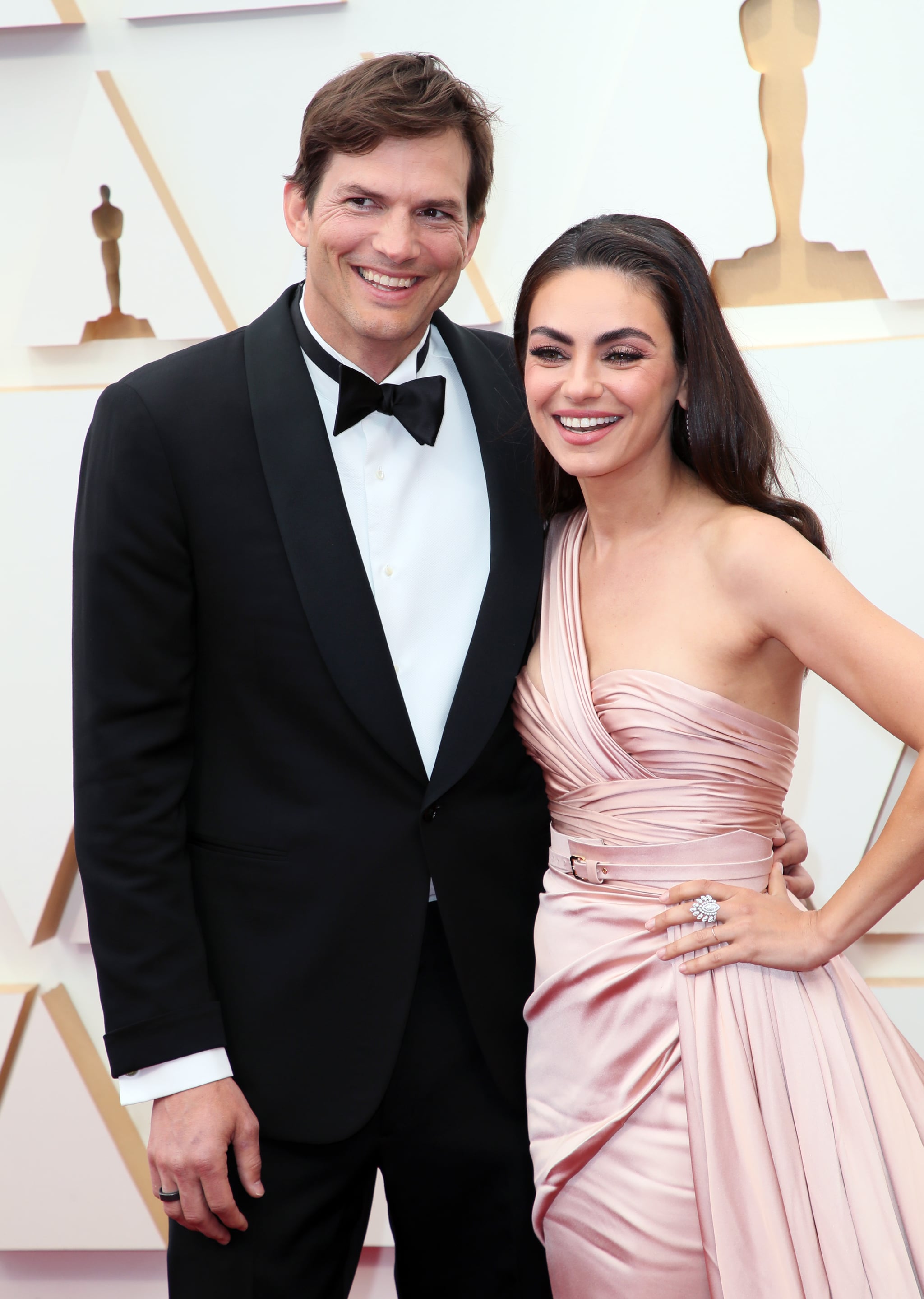 Ashton Kutcher en Mila Kunis wonen de 94e jaarlijkse Academy Awards 2022 bij