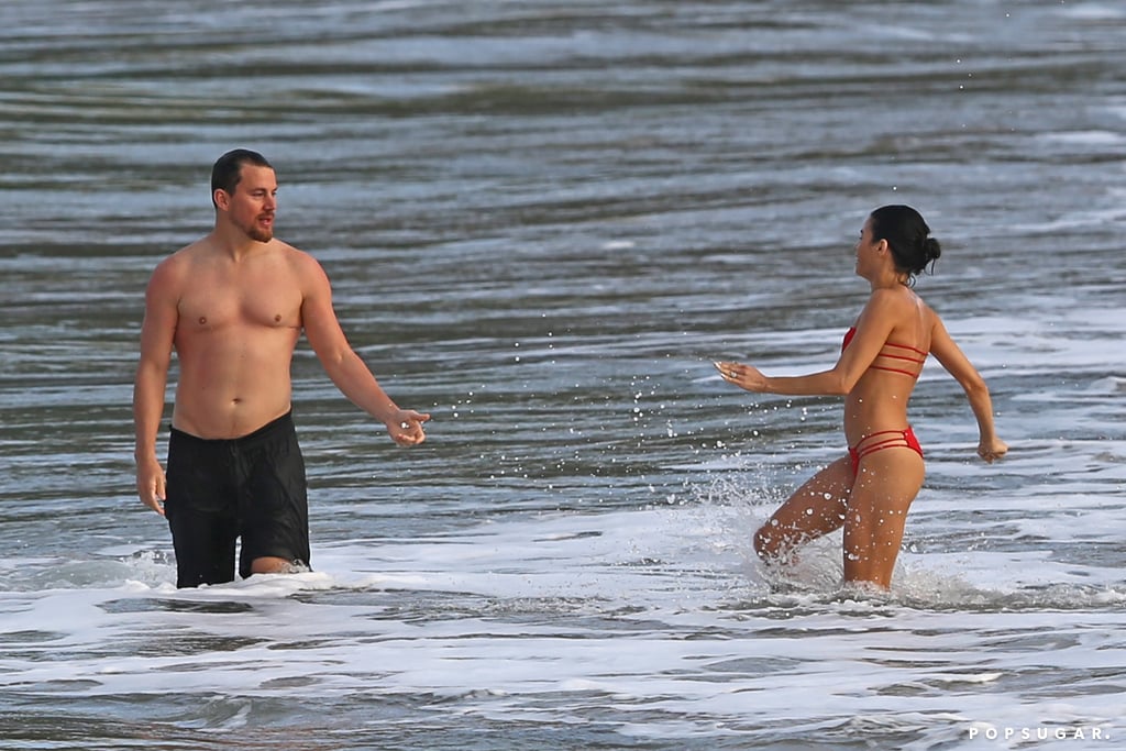 Channing Tatum and Jenna Dewan in Hawaii February 2017