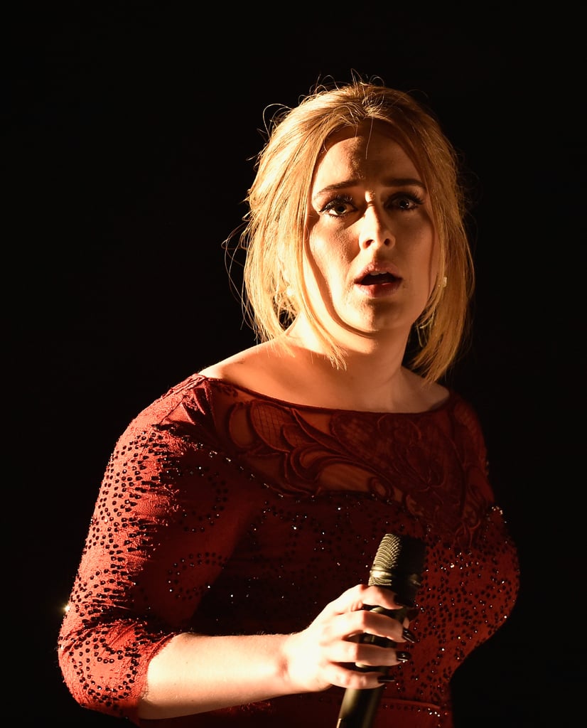 Adele at the Grammy Awards 2016