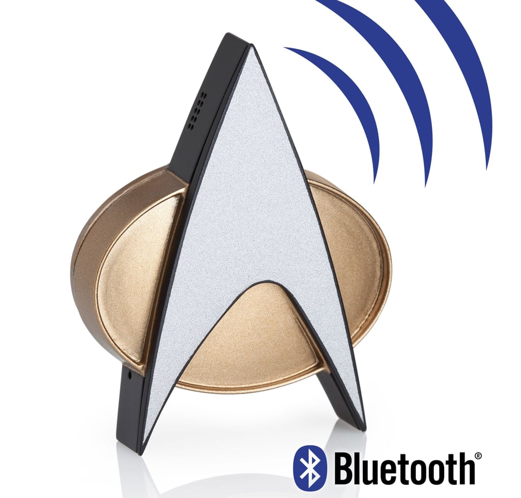 Star Trek TNG Bluetooth ComBadge Star Trek TNG Bluetooth ComBadge