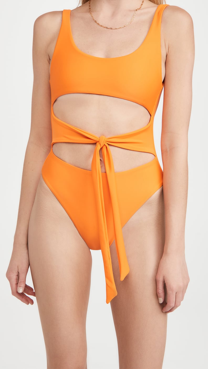 A Tie One-Piece: Jade Swim Bond One Piece Swimsuit