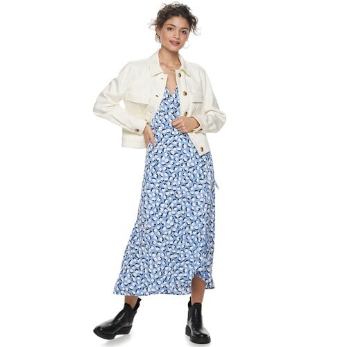 POPSUGAR Cropped Utility Jacket