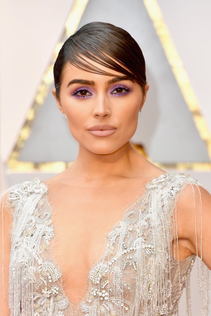 Olivia Culpo Makeup and Hair at the Oscars 2017