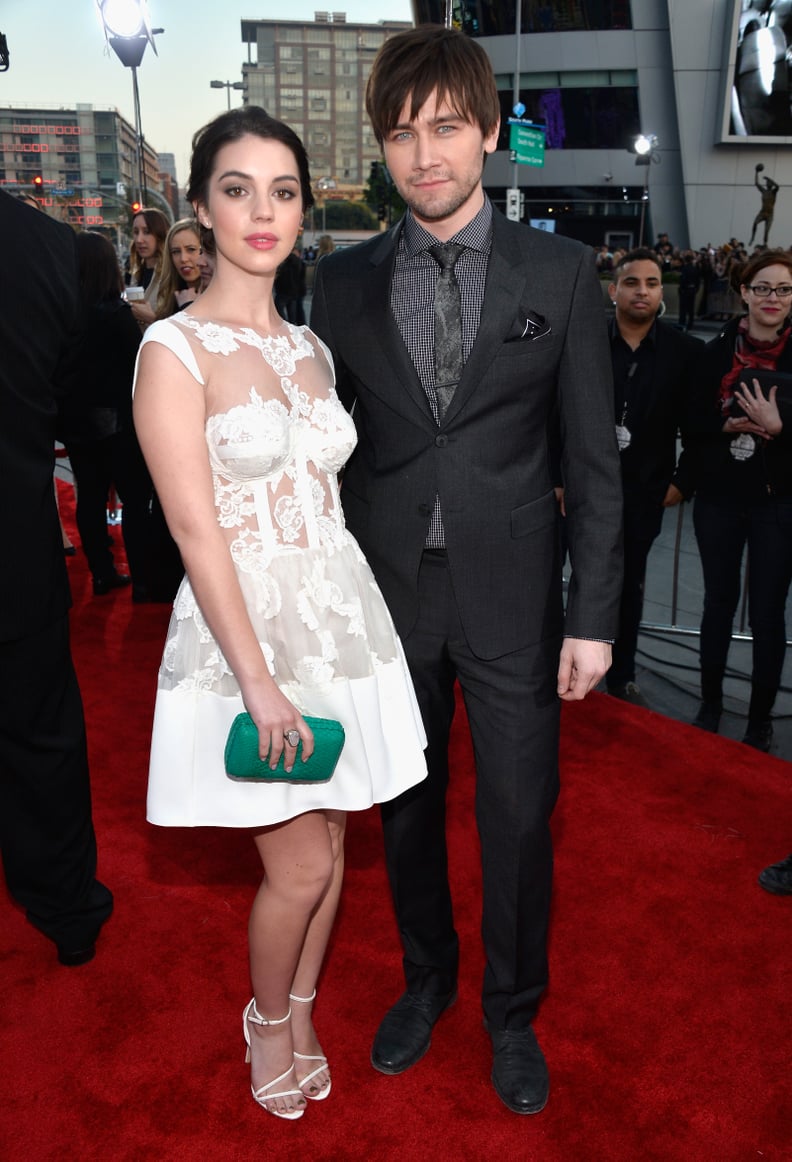 Adelaide Kane and Torrance Coombs