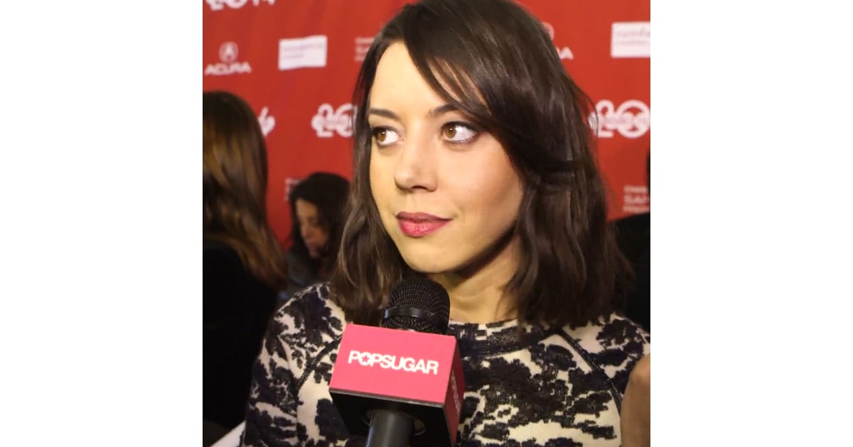 Aubrey Plaza Life After Beth Interview Popsugar Celebrity