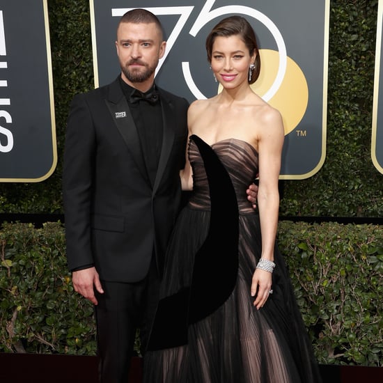 Jessica Biel and Justin Timberlake 2018 Golden Globe Awards