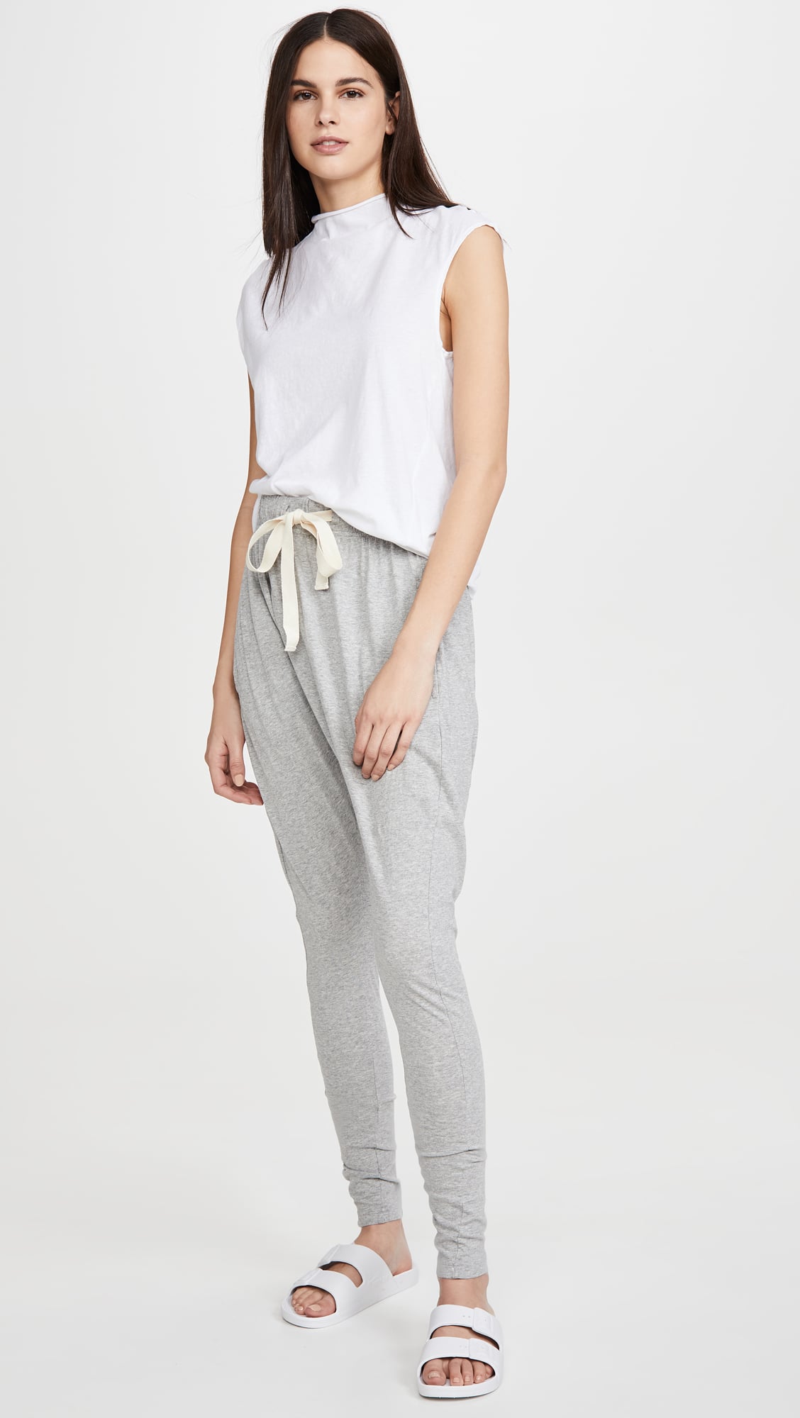 Bassike drop shop crotch pants