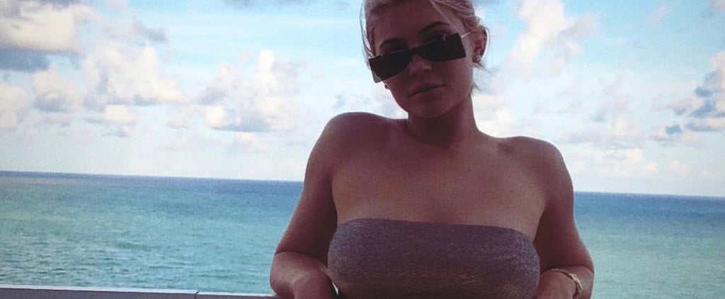 Consider Our Jaws Dropped: Kylie Jenner's Showing Off All Her Assets in This Sultry Bikini