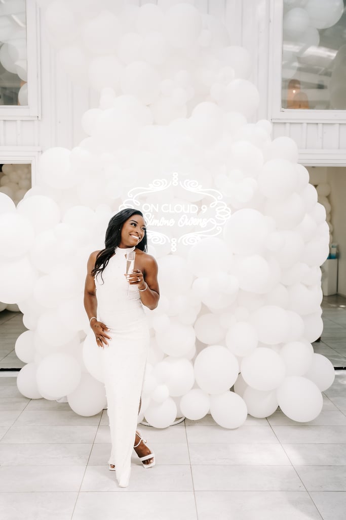 Simone Biles's Bridal Shower Manicure