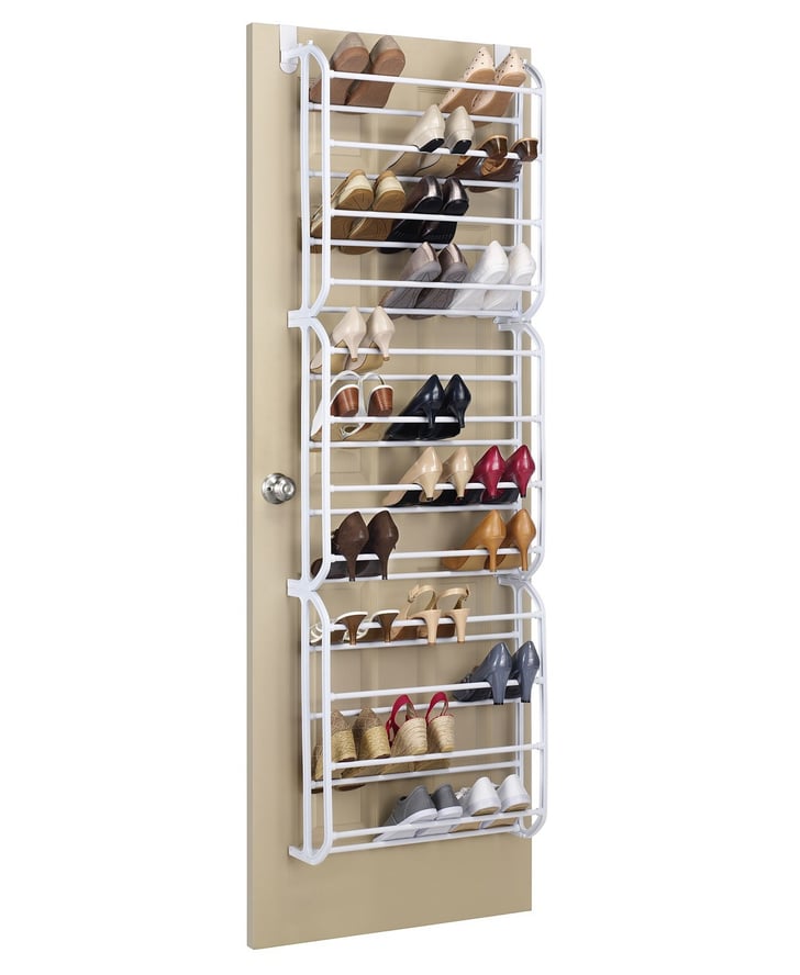 Whitmor OvertheDoor Shoe Rack The Best SpaceSaving and Organizing