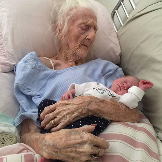 101-Year-Old Grandmother Holding Baby | Photo