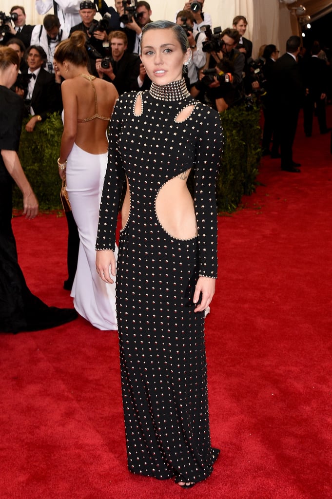 As Usual, Miley Cyrus Sexes It Up at the Met Gala
