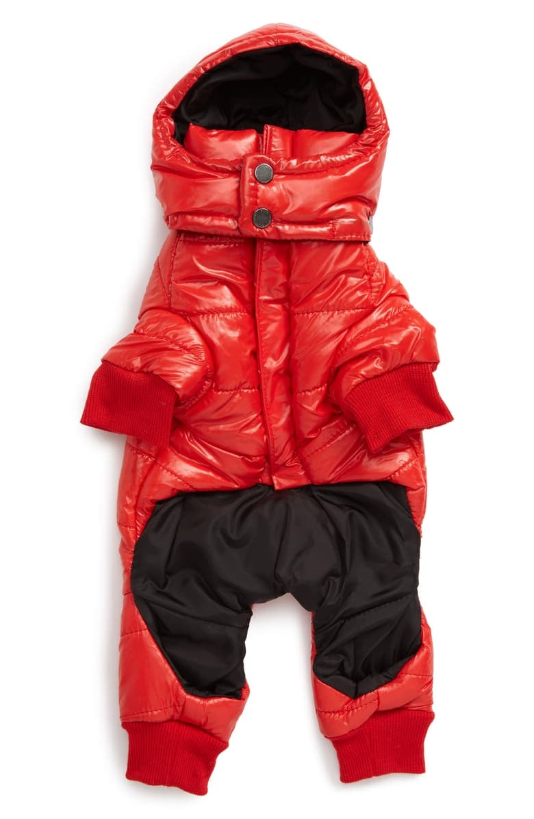 Dog top ski suit