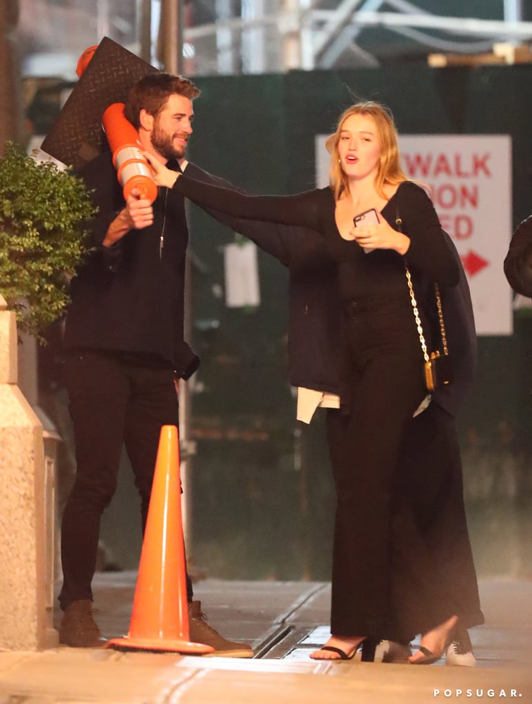 Liam Hemsworth and Maddison Brown in NYC Pictures
