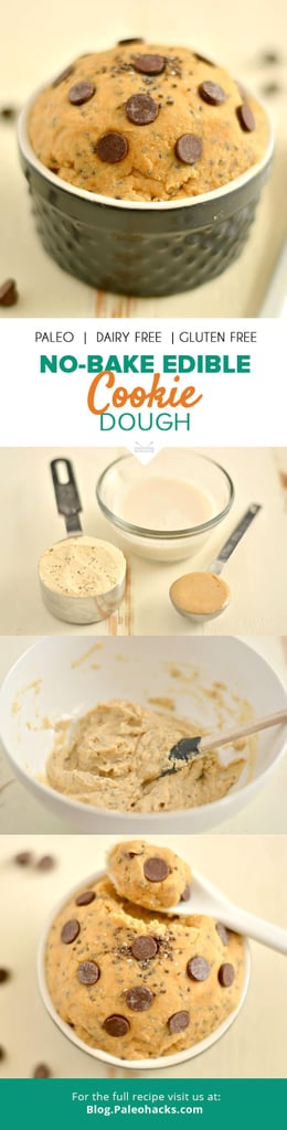 3 ingredient edible cookie dough recipe