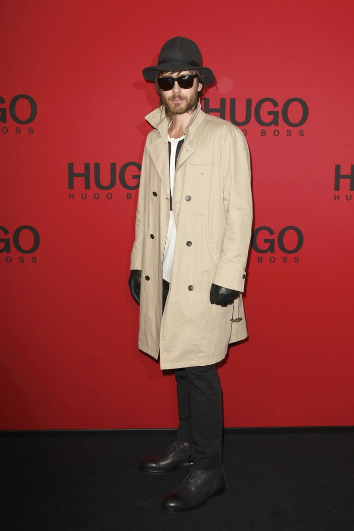 jared leto trench coat