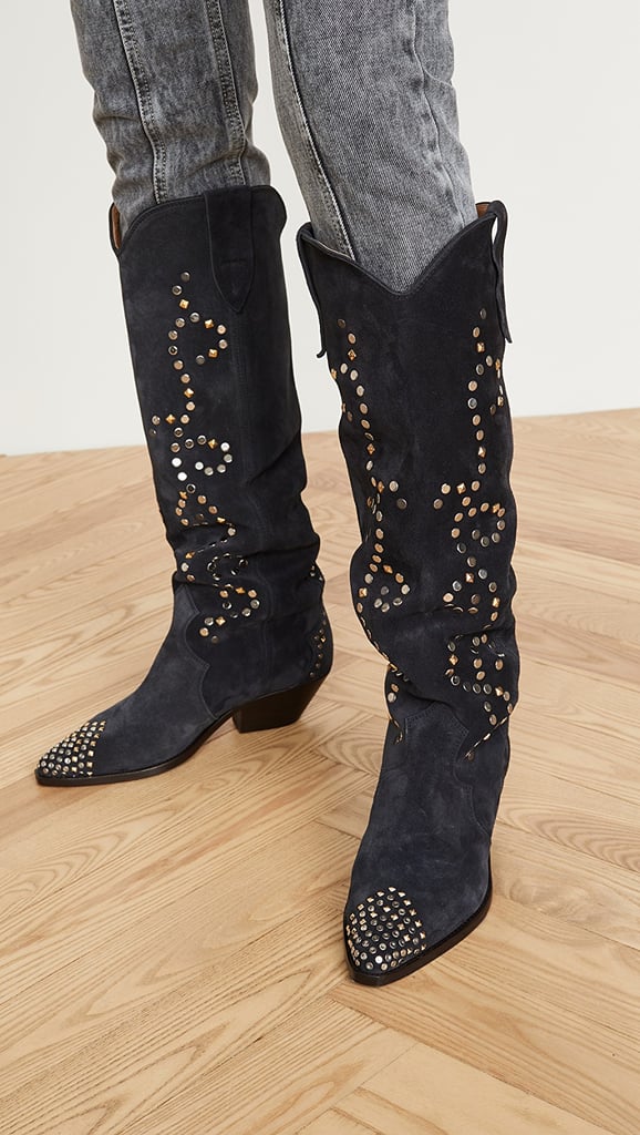 Isabel Marant Denvee Boots Best Knee High Boots Popsugar Fashion Uk Photo 4